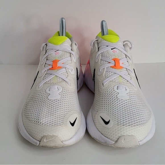 Nike Renew Run White Pink Blast CT1430-100 Size 7.5 - Picture 2 of 7